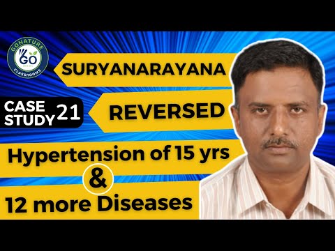 Suryanarayana Reversed Hypertension and 12 other Diseases || GO NATURE by Vishal Saini